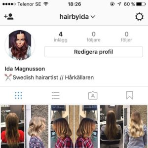 17077007 240674953061441 5339272711233339392 n - Nu har jag äntligen skaffat ett privat insta konto som jag länge pratat om!!! så in och FÖLJ så blir jag super glad!!️️ @hairbyida @hairbyida